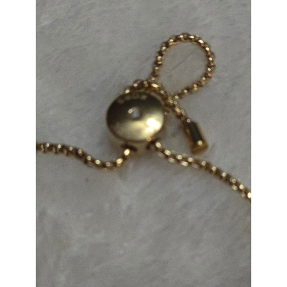 Michael Kors Gold‎ Tone Crystal Slider Bracelet Women's Jewelry NWT - Picture 3 of 6